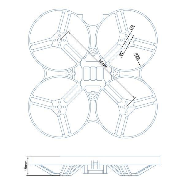 Beta85X 4S 4K Frame Kit